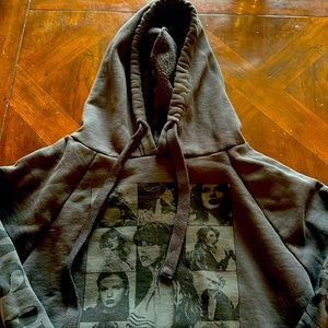 Taylor Swift Grey Hoodie, Adult Small